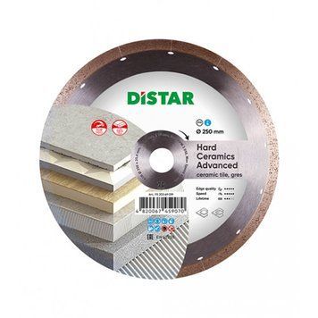 Алмазний відрізний круг DISTAR, Hard ceramics 1A1R, 250x1,5/1,0x10x25,4 мм 000-94208437-362 фото