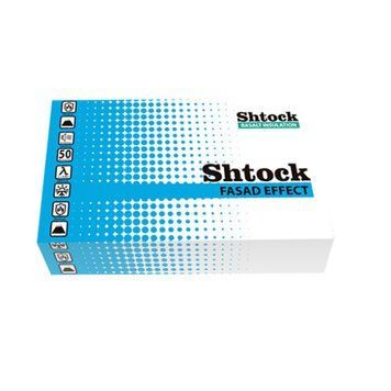 Базальтовий утеплювач Шток (Shtock) Fasad effect 115кг/м3, 100мм, &lambda;=0,04, 0.6*1.2м, 0,216 м3/2.16м2 000-98876957-1184 фото