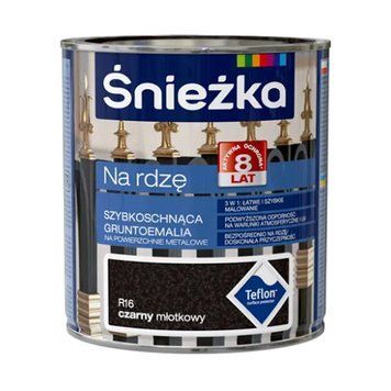 Емаль на іржу Снєжка (Sniezka) молоткова чорна, 2,5 л 000-10308006-3421 фото