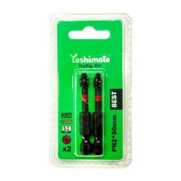 Біта ударна торсіонна Yoshimoto, PH2x50мм, S2, 2шт 000-107230053-6083 фото