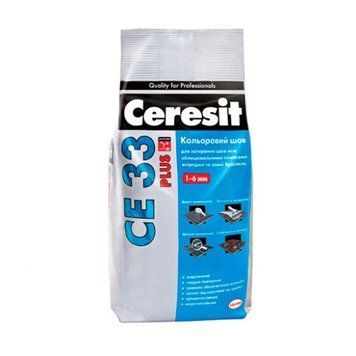 Шов кольоровий Церезіт (Ceresit) СЕ33 Plus, 161, нефритовий, 2кг 000-10108095-6837 фото