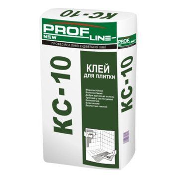 Суміш клейова для плитки Профлайн (Profline) КС-10, 25кг 000-98875849-4036 фото