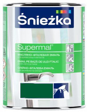 Суперемаль Снєжка (Sniezka) зелена м'ята, 0,8 л 000-10306215-3387 фото