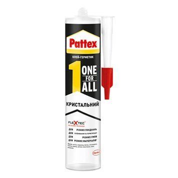 Клей-герметик Патекс (Pattex) Кристальний, прозорий, 290г 000-10122070-7294 фото