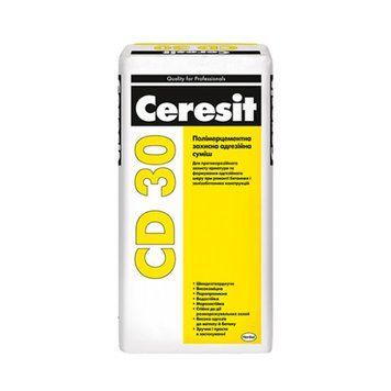 Полімерцементна захисна адгезійна суміш Церезіт (Ceresit) СD30, 25кг 000-10106022-6874 фото