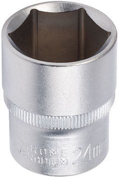 Головка Berg шестигранна Cr-V, 1/2", 24 мм 000-2145382-182 фото
