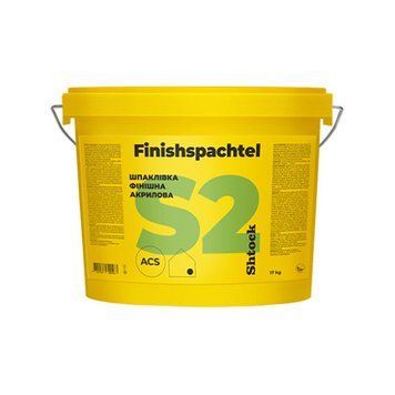 Шпаклівка акрилова Шток (Shtock) Finishspahtel S2, 8кг 000-10611402-6945 фото