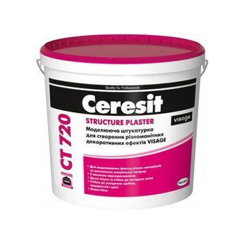 Декоративна штукатурка Ceresit СТ 720 VISAGE, 20 кг 000-10112025-6746 фото
