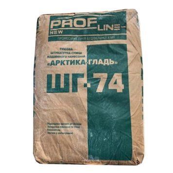 Штукатурка гіпсова машинна Профлайн (Profline) ШГ74 Арктика, 30кг 000-98866635-6796 фото