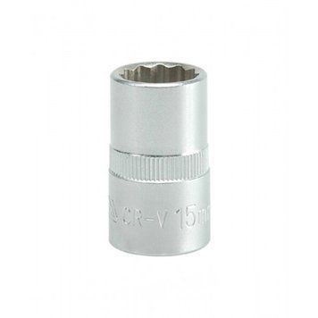 Головка Berg шестигранна Cr-V, 1/2", 15 мм 000-2145372-185 фото