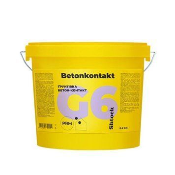 Грунтівка бетонконтакт Шток (Shtock) G6, 6.2кг 000-10610504-6248 фото