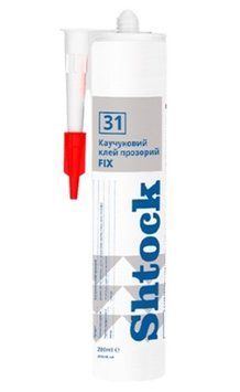 Каучуковий клей Шток (Shtock) Fix прозорий, 280 мл 000-94206931-7363 фото