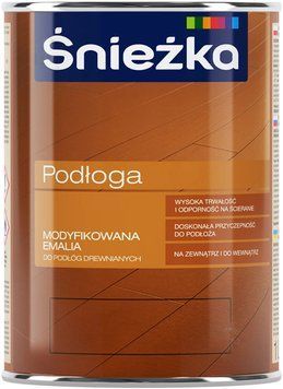 Суперемаль для підлоги Снєжка (Sniezka) горіх проміжний, 2,5 л 000-10306016-3398 фото