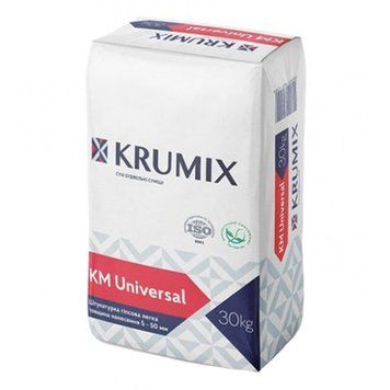 Штукатурка гіпсова Крумікс (Krumix) КМ Universal, 30кг 000-98866153-6800 фото