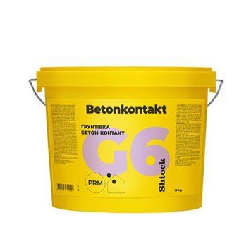 Грунтівка бетонконтакт Шток (Shtock) G6, 13кг 000-10610505-6250 фото
