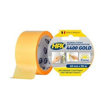 Малярна стрічка для зовнішнього застосування HPX 4400, 48*50м, 100С 000-98863908-2198 фото