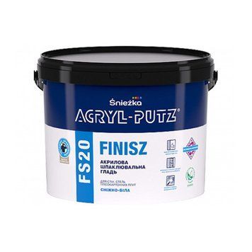 Шпаклівка акрилова Снєжка (Sniezka) Acryl-putz Finisz FS20, 1.5кг 000-10303002-6952 фото
