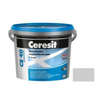 Шов кольоровий еластичний водостійкий Церезіт (Ceresit) СЕ40, №03, природньо-білий, 2кг 000-10109033-6251 фото