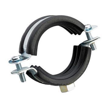 Хомут Metalvis з гумовою прокладкою для труб 2 1/2", 75-80мм 000-2145889-8167 фото