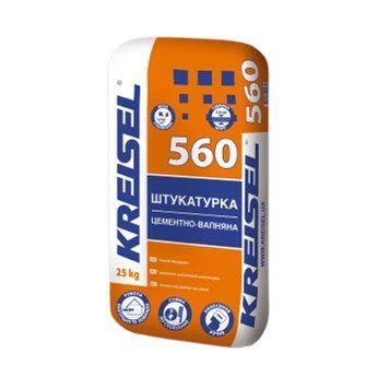Штукатурка цементно-вапняна Крайзель (Kreisel) 560, 25кг 000-10607005-6905 фото