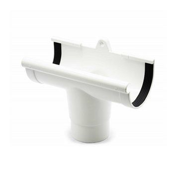 Воронка Ренвей (RainWay) 90, білий, d100мм 000-13201032-1930 фото