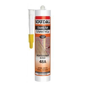 Клей монтажний Соудал (Soudal) 48А, 280 мл 000-20305816-7159 фото