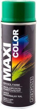 Емаль аерозольна термостійка Максі Колор (MAXI COLOR) зелена, 400 мл 000-12402016-3858 фото