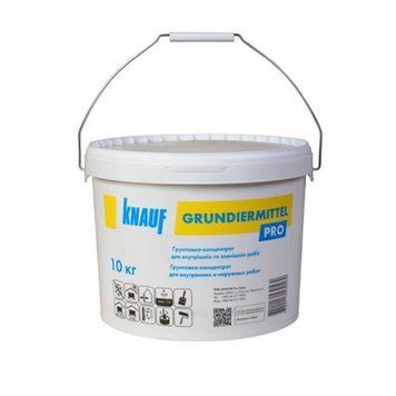Грунтовка Кнауф (Knauf) Grundiermittel pro, 10кг 000-10505015-6210 фото