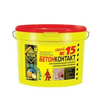 Грунтівка бетонконтакт Артісан (Artisan) №15, 1.5л 000-10801021-6261 фото