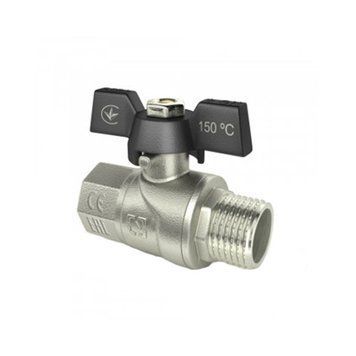 Кран кульовий Рафтек (Raftec) Black, PN40 , ВЗ, 3/4" 000-98867610-9938 фото
