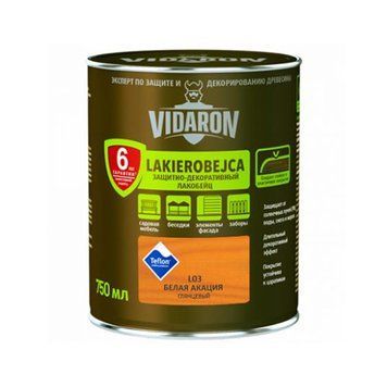 Лакобейц Відарон (Vidaron) акація біла, L03, 2.5 л 000-10311006-3761 фото