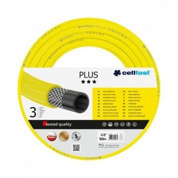 Шланг поливальний Cellfast Plus 1/2'', 50 м 000-2147642-9391 фото