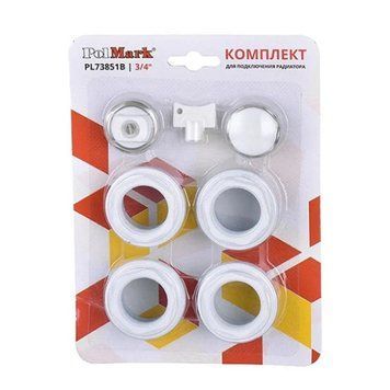 Комплект для підключення секційних радіаторів Полмарк (Polmark), 3/4"-1" 000-98866985-9991 фото