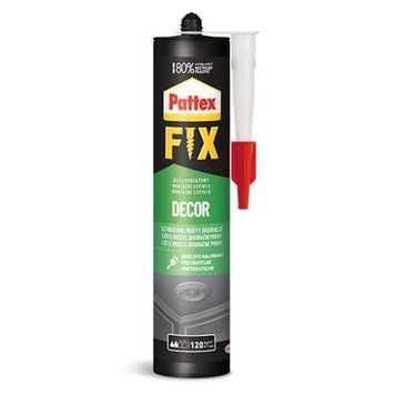 Клей монтажний акриловий Патекс (Pattex) Fix Decor, білий, 380г 000-10122063-7318 фото