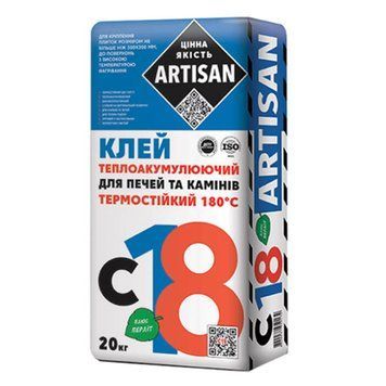 Клейова суміш термостійка теплоутримуюча Артісан (Artisan) С18, 20кг 000-10802021-4064 фото