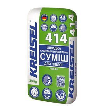 Самовирівнювальна суміш міцна Крейзель (Kreisel) 414, 2-80мм, 20МПа, 25кг 000-98875039-6867 фото