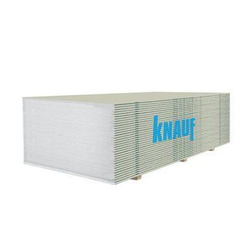 Гіпсокартон стельовий Кнауф (Knauf) ГКП, 9.5*1200*2500мм 000-10201005-6667 фото