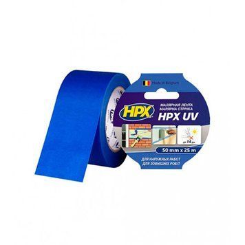 Малярна стрічка фасадна УФ-стійка HPX UV, синій, 50мм*25м 000-98870478-2192 фото