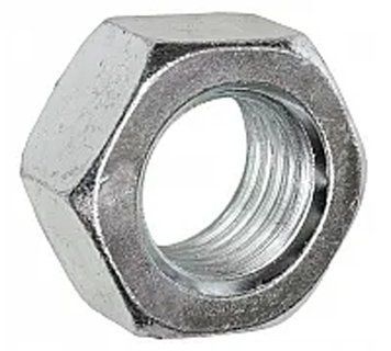 Гайка шестигранна DIN 934 , цинк білий, М20, (25 шт) 000-94206649-8834 фото