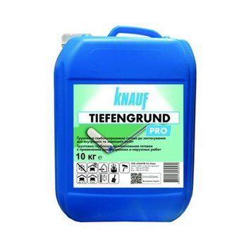 Грунтівка Кнауф (Knauf) Tiefengrund, 10кг 000-10505021-6220 фото