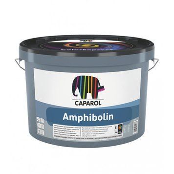 Універсальна акрилова фарба шовковисто-матова Капарол (Caparol) Amphibolin, білий, 10 л 000-2147725-3375 фото