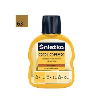 Фарбник Снєжка (Sniezka) Colorex № 63 (горіх світлий) 100 мл 000-10304022-3675 фото