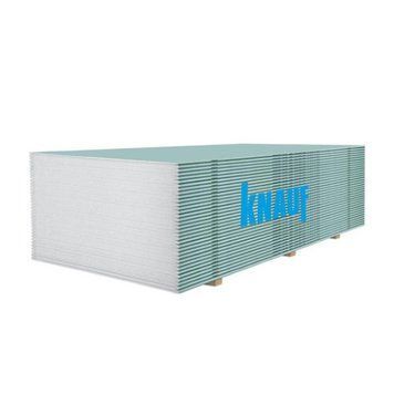 Гіпсокартон вологостійкий Кнауф (Knauf) ГКПВ, 12.5*1200*2500мм 000-10201007-6676 фото