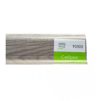Плінтус пластиковий Grun Holz, Себрінг 92505, шт 000-2144040-3170 фото