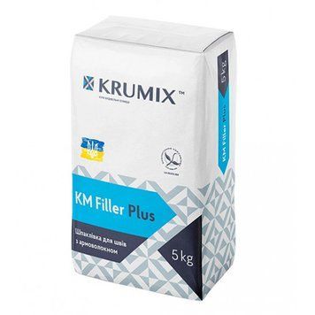 Шпаклівка гіпсова Крумікс (Krumix) КМ Filler Plus, 5кг 000-98870312-6822 фото