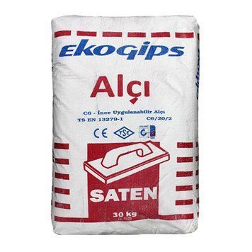 Шпаклівка гіпсова Екогіпс (Ekogips) Saten, 25кг 000-10401028-6828 фото