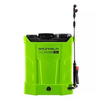 Обприскувач акумуляторний Грюнхельм (Grunhelm), 8Агод, 12В, 2-4бар, 16л 000-98875739-5476 фото