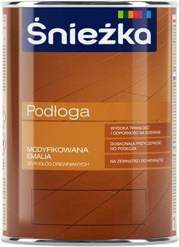 Суперэмаль для пола Снежка (Sniezka) горіх середній, 2,5 л 000-10306014-3377 фото