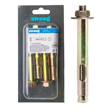 Анкер розпірний Redibolt з гайкою Strong М10, 12х90 мм, 4 шт 000-94208764-8993 фото