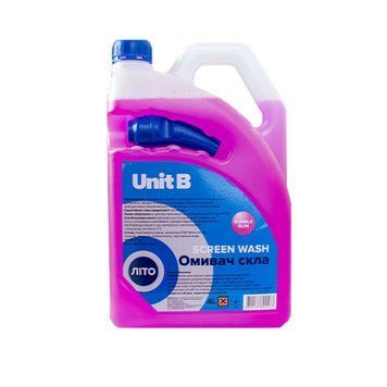 Омивач для скла Unit B літній, з ароматом Bubble Gum, 4 л 000-98862141-7283 фото